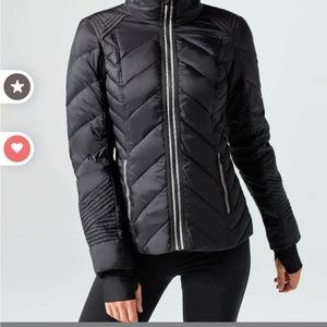 Blanc Noir Reflective Puffer Jacket!